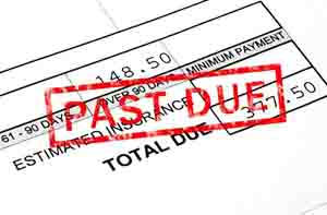 past due bills